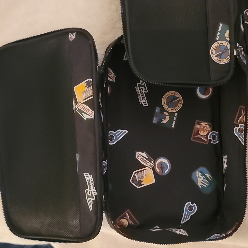 Coach Packing Cube Set With Travel Patches - Picture 8 of 9
